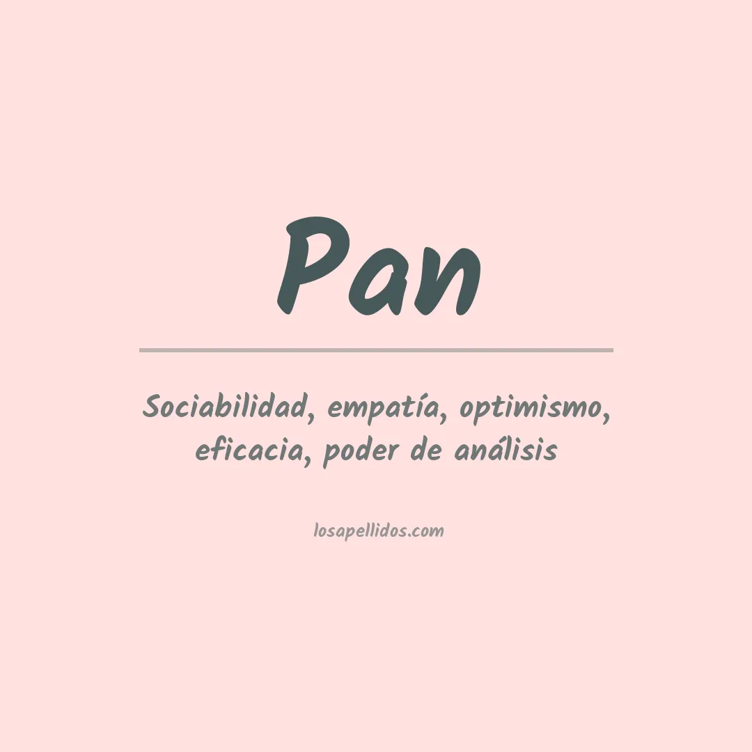 Apellido Pan