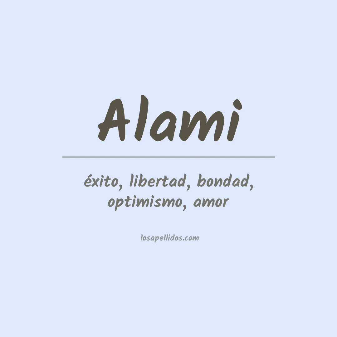Apellido Alami