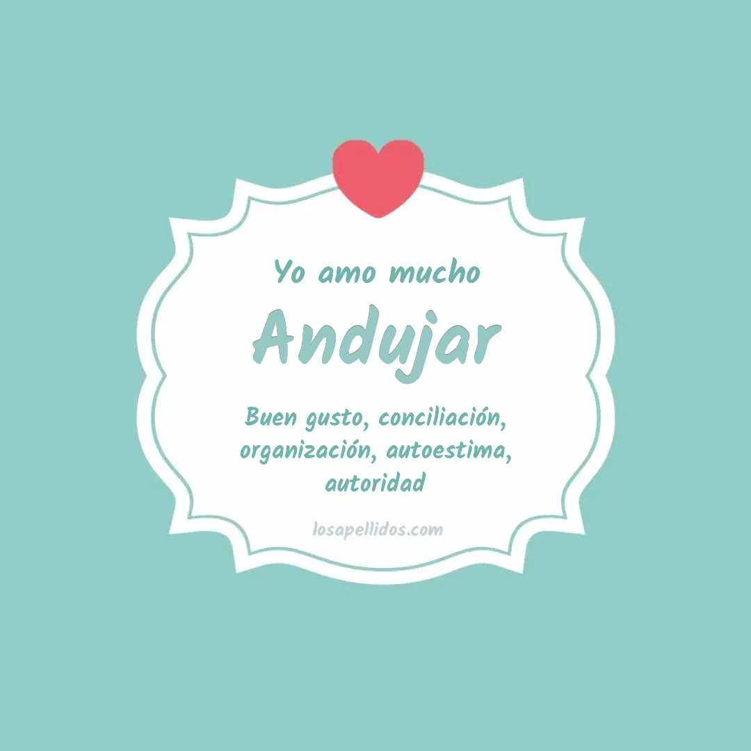 Yo amo mucho Andujar