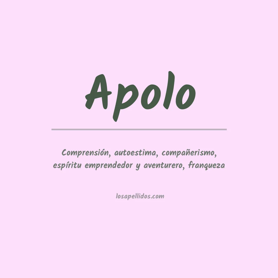 Significado del Apellido Apolo