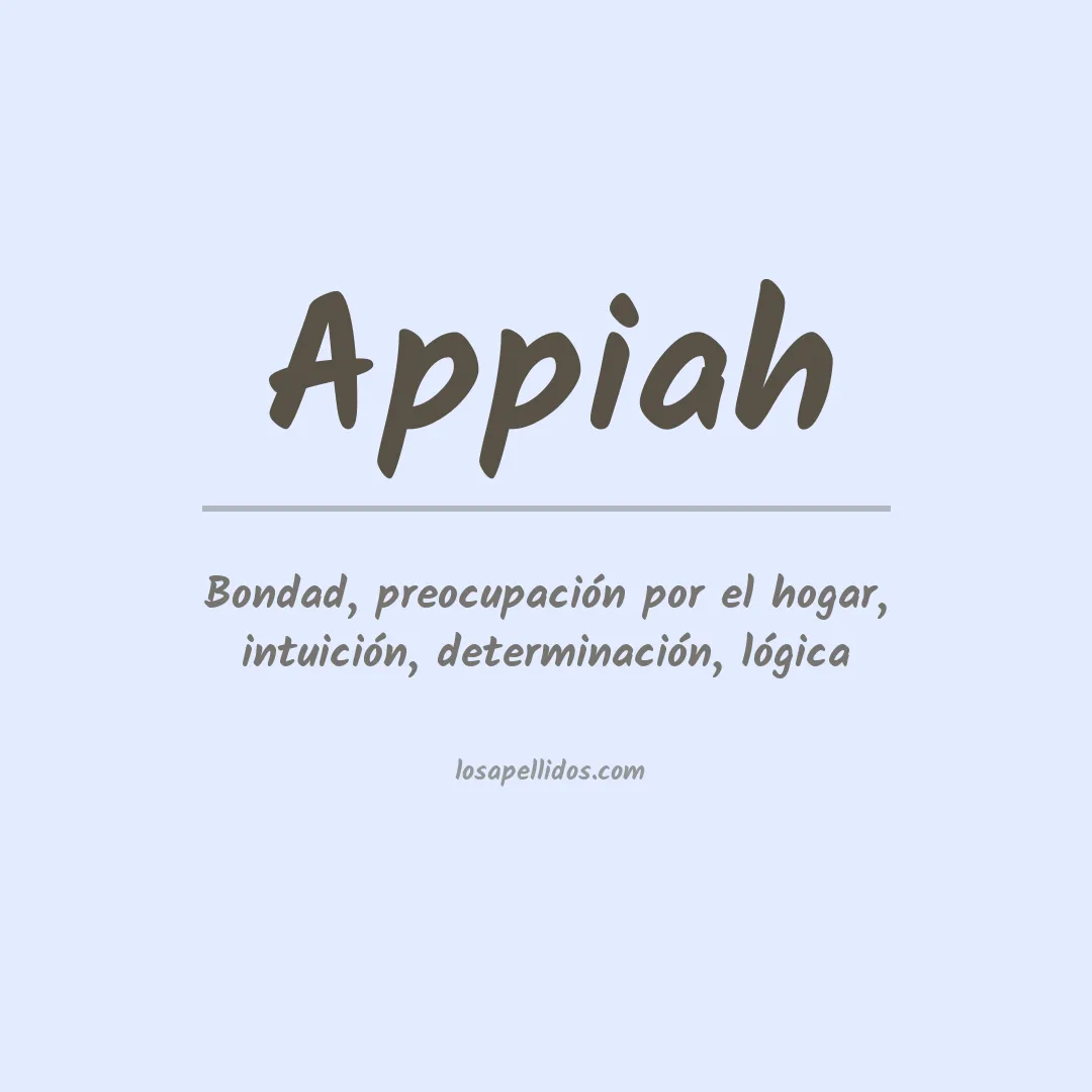 Apellido Appiah