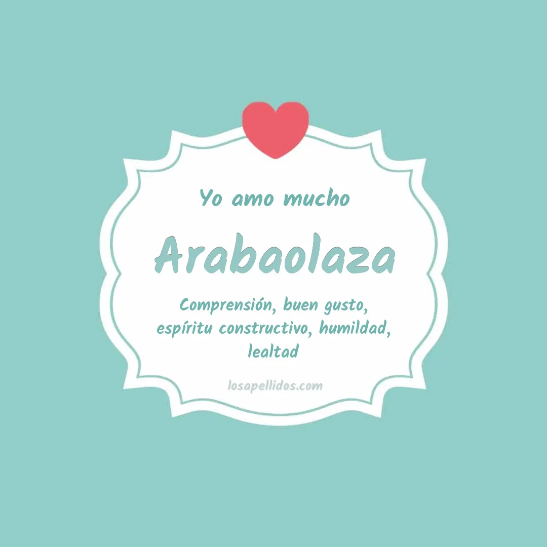 Yo amo mucho Arabaolaza