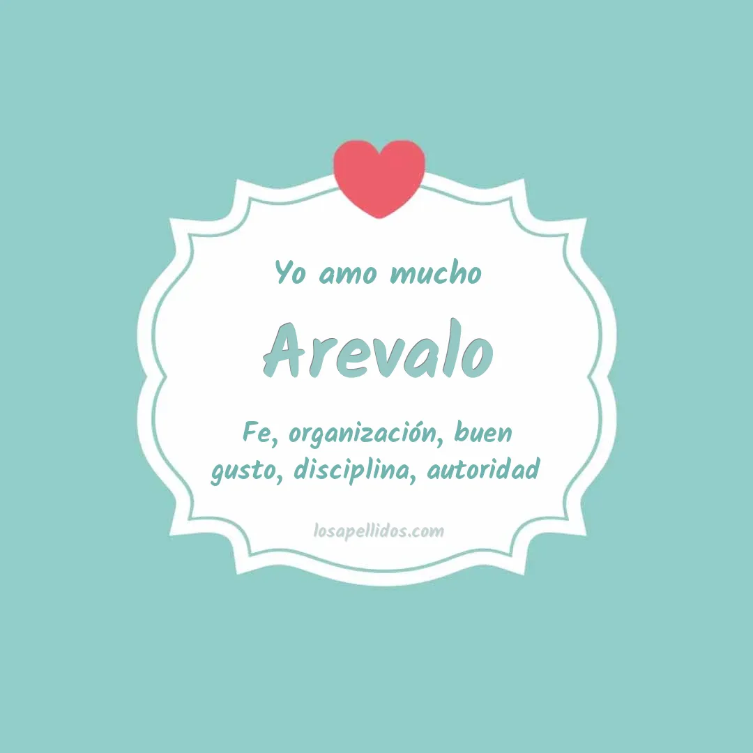 Yo amo mucho Arevalo