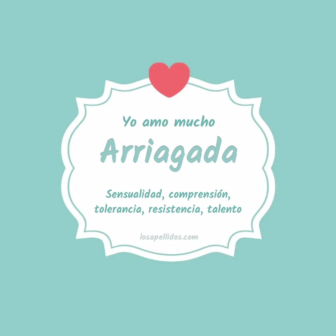 Yo amo mucho Arriagada