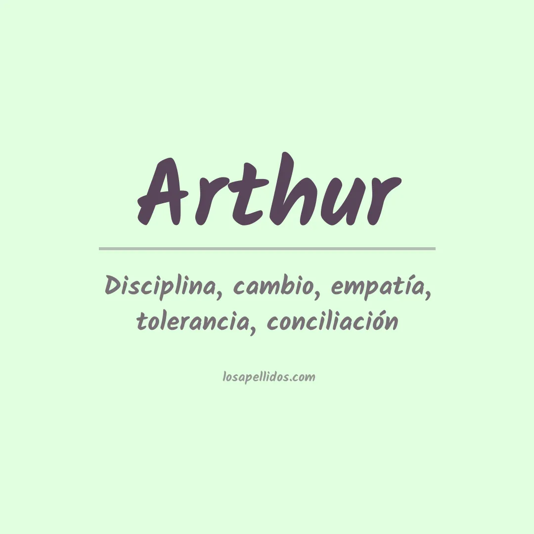 Apellido Arthur
