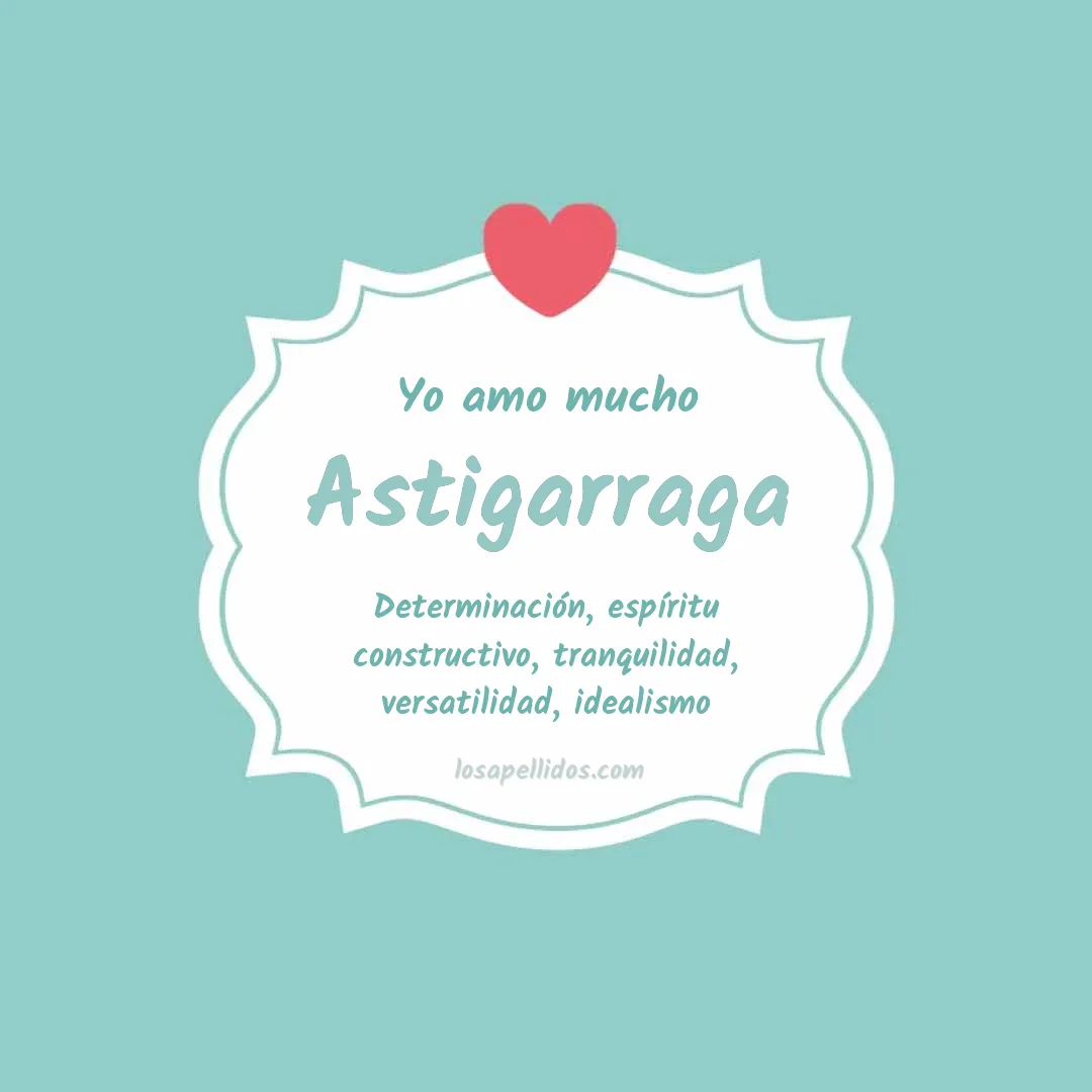 Yo amo mucho Astigarraga
