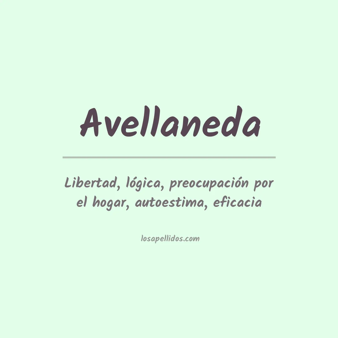 Significado del Apellido Avellaneda