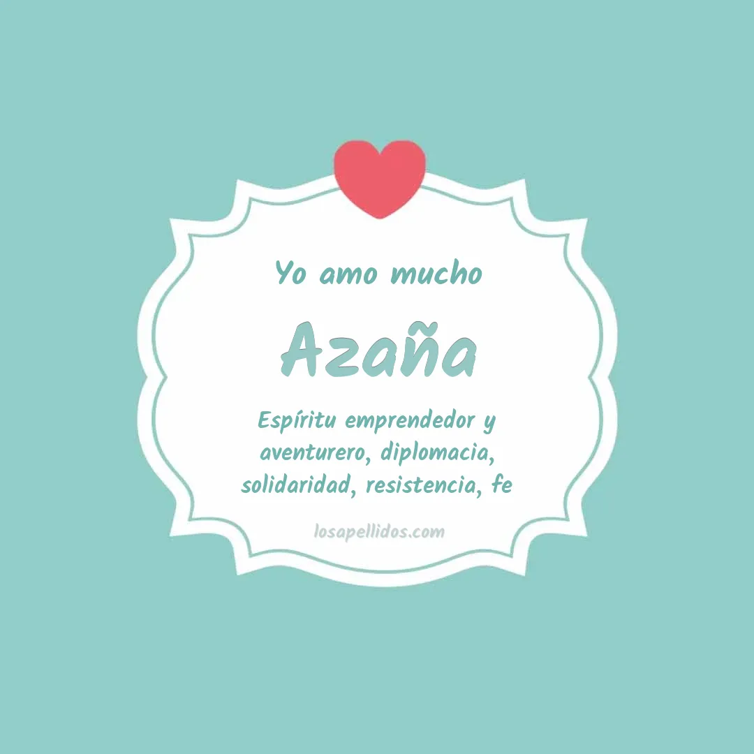 Yo amo mucho Azaña
