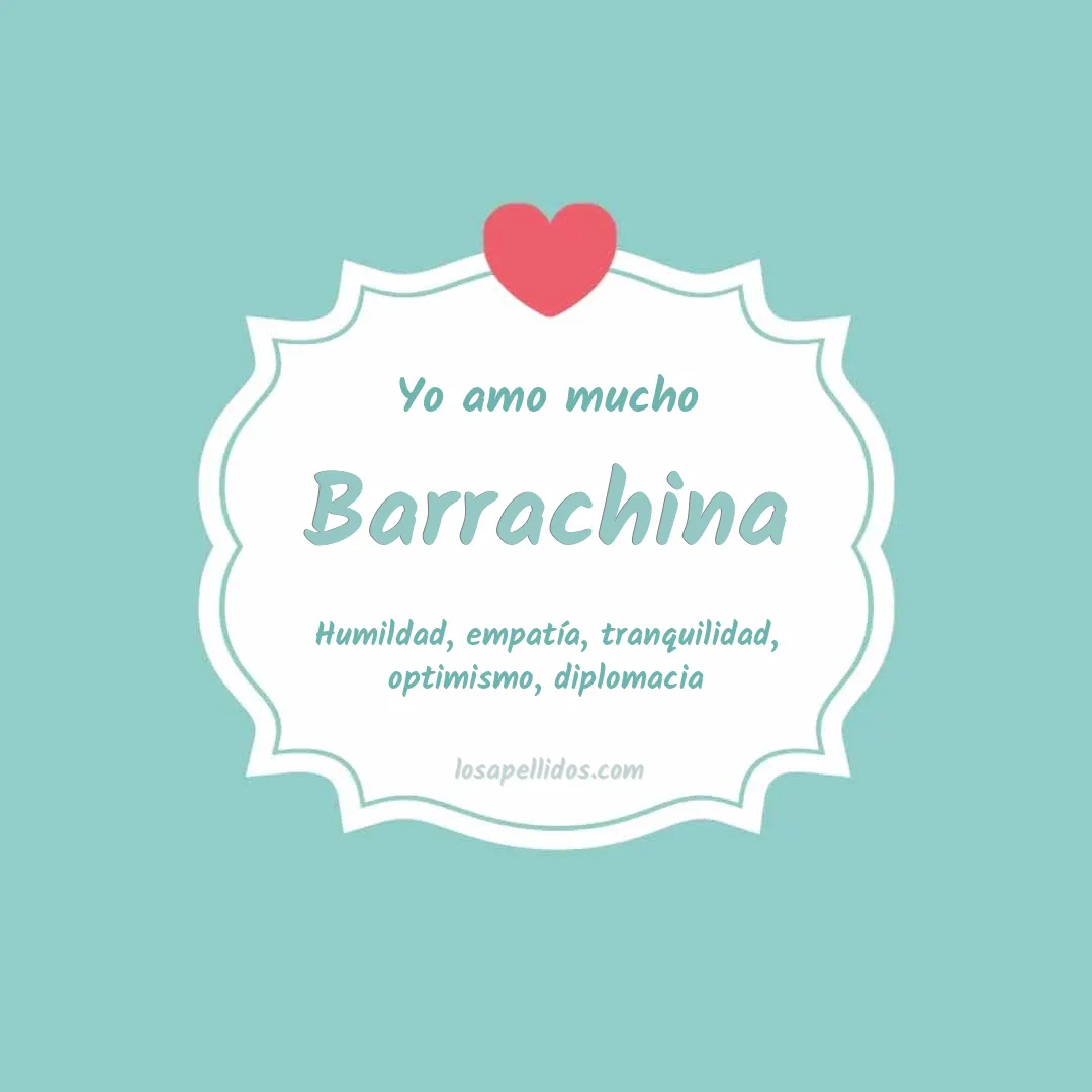 Yo amo mucho Barrachina