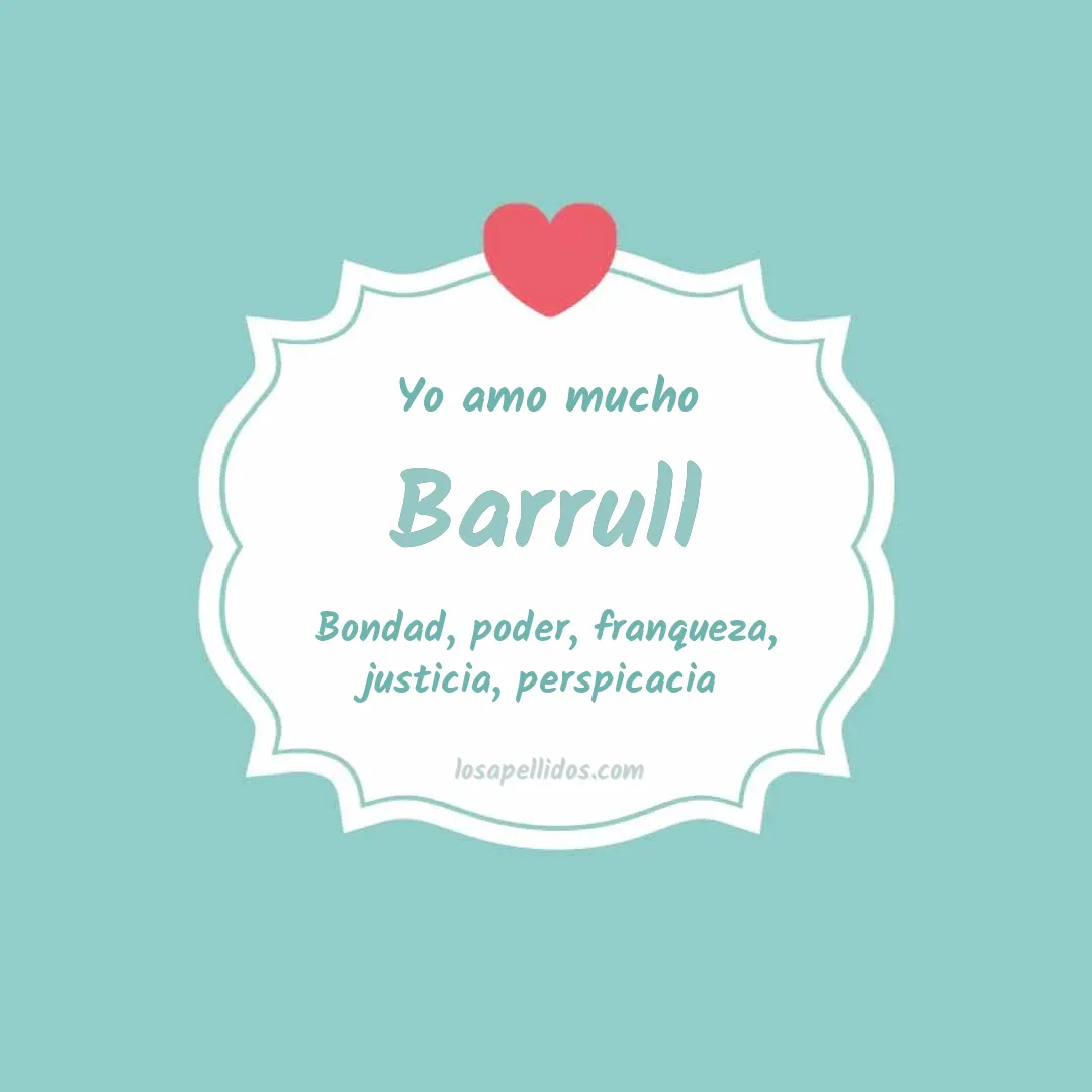 Yo amo mucho Barrull