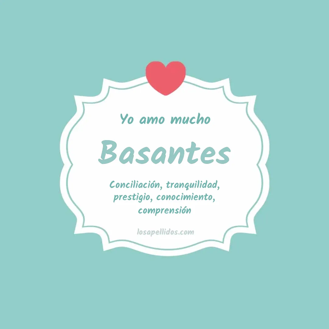 Yo amo mucho Basantes