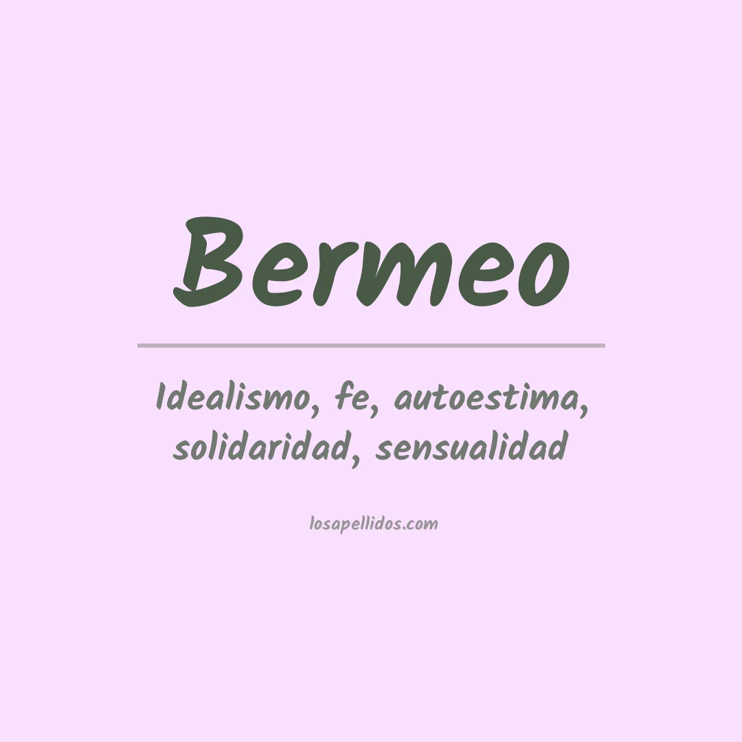 Significado del Apellido Bermeo