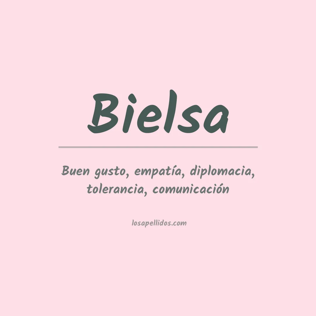 Significado del Apellido Bielsa