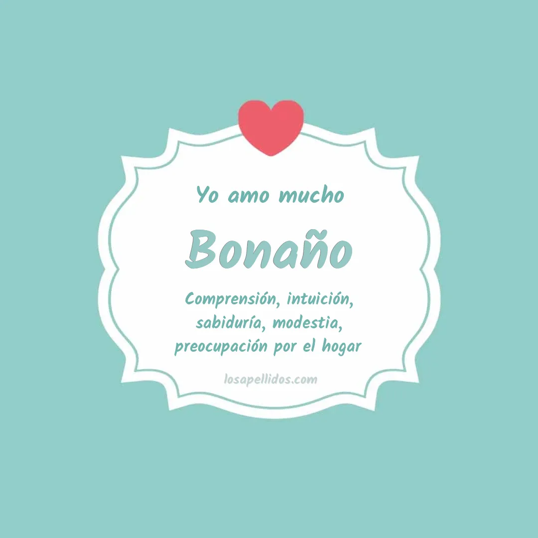 Yo amo mucho Bonaño