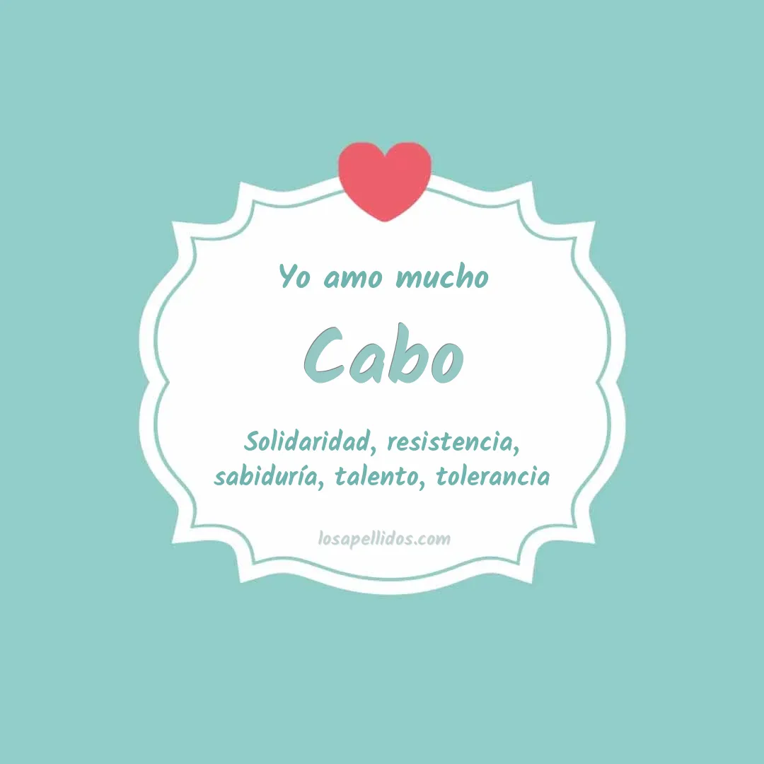 Yo amo mucho Cabo