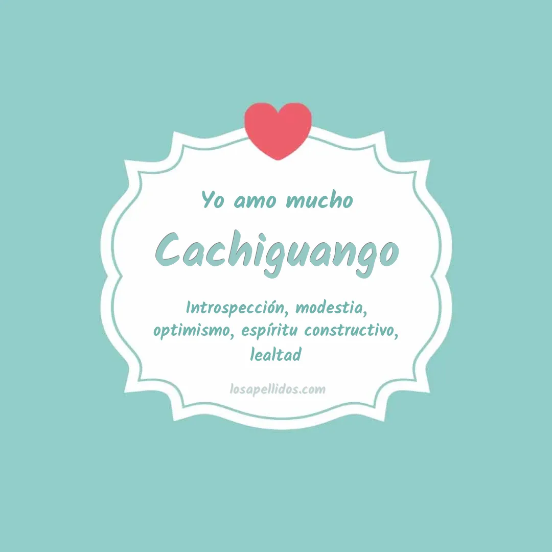 Yo amo mucho Cachiguango