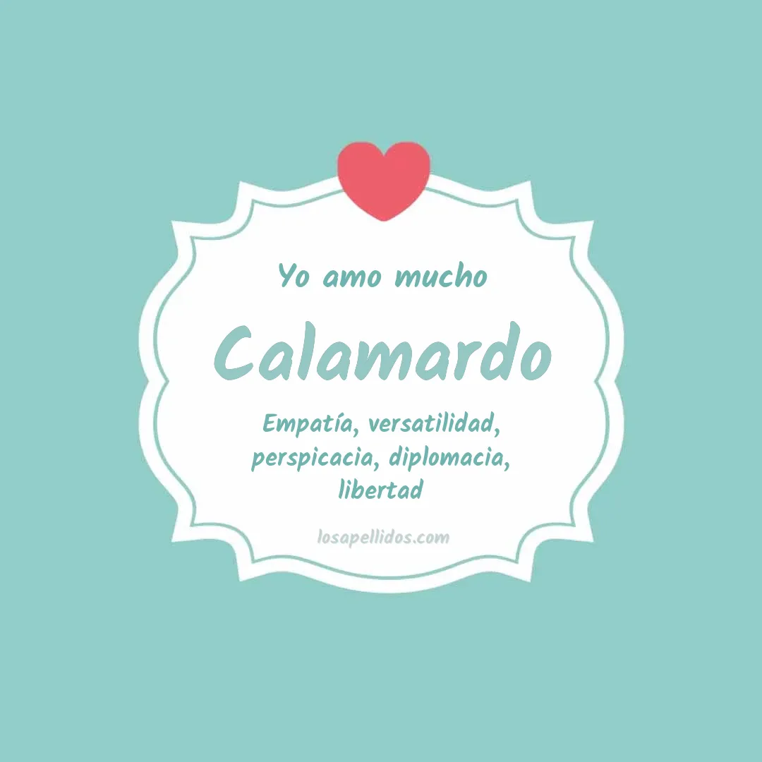 Yo amo mucho Calamardo