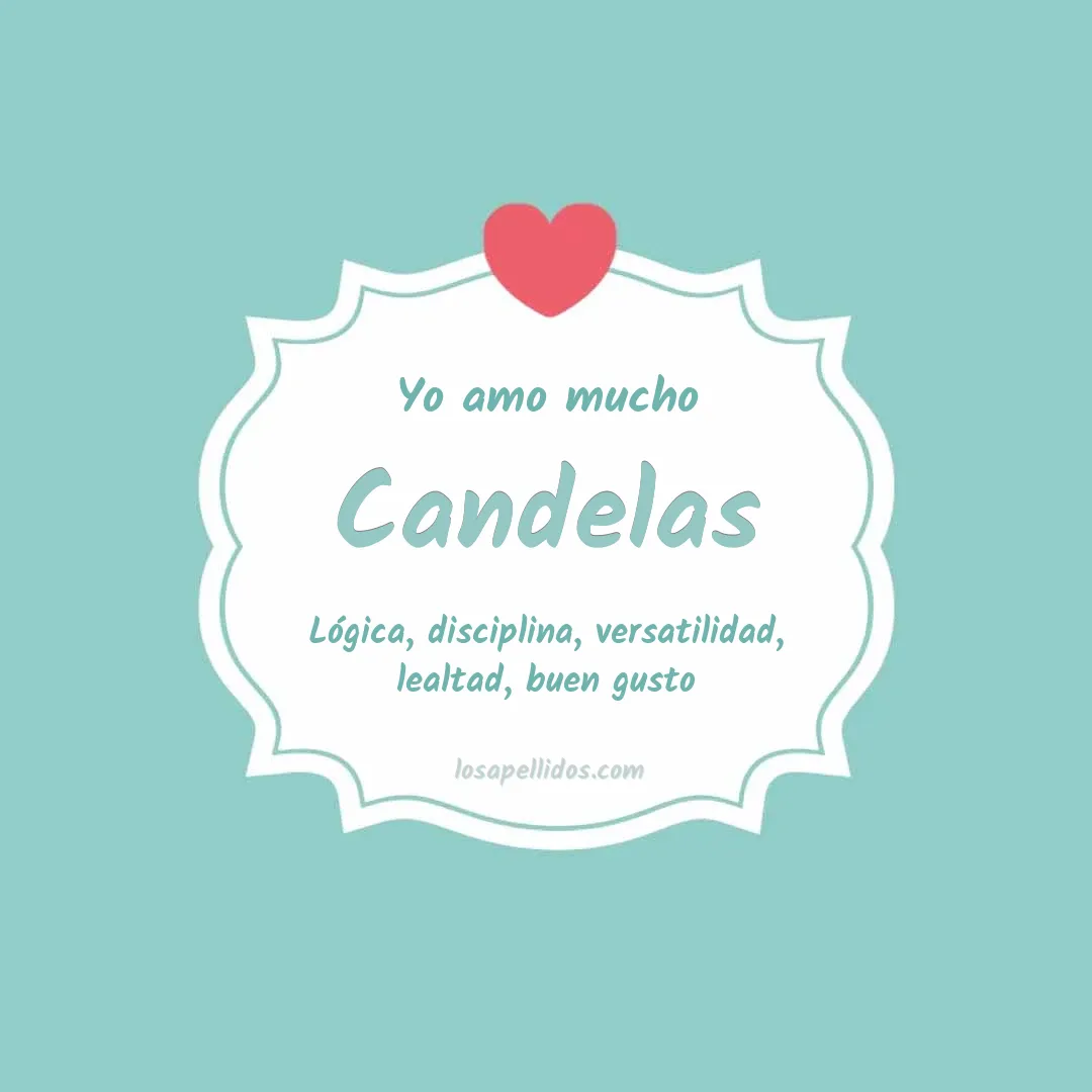 Yo amo mucho Candelas