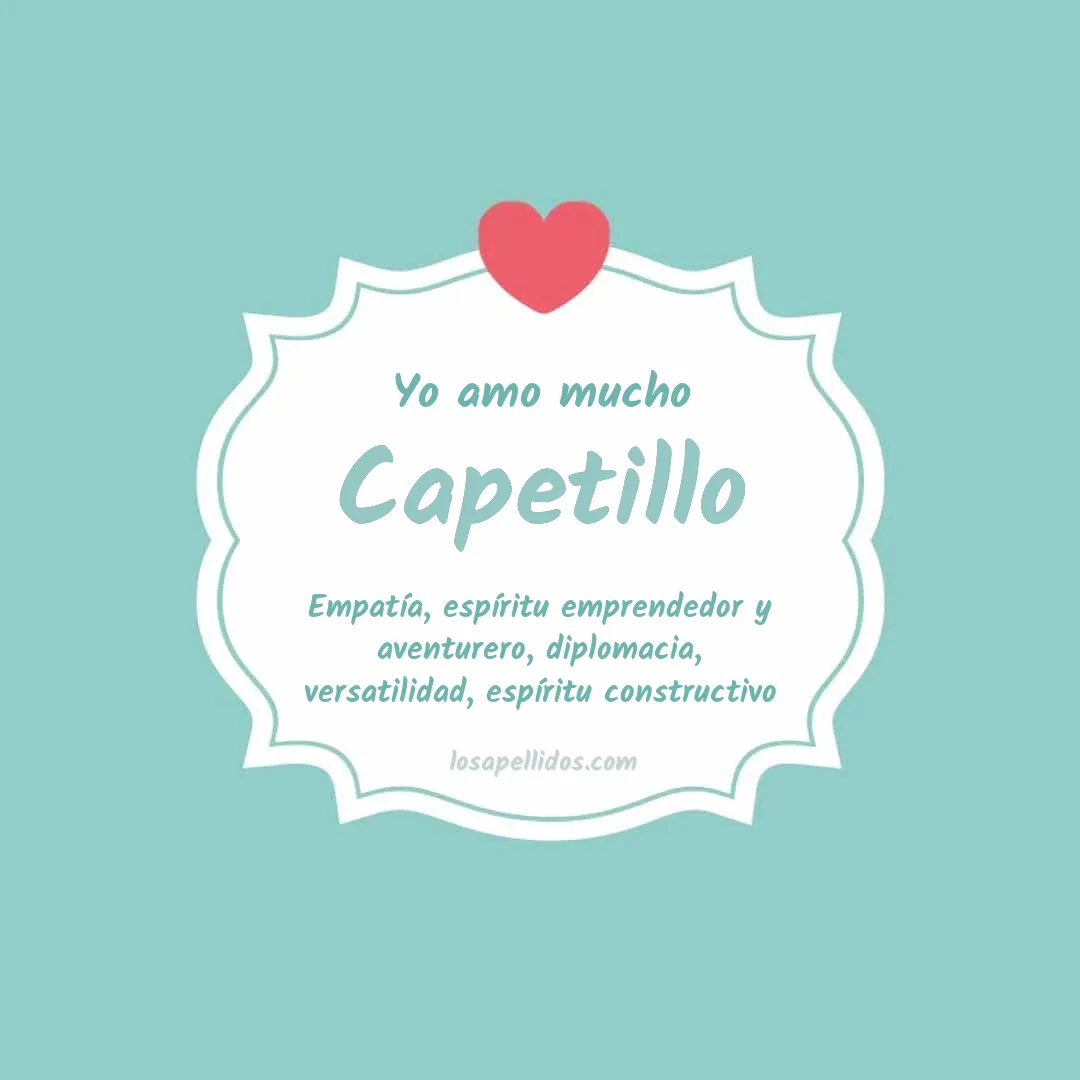 Yo amo mucho Capetillo