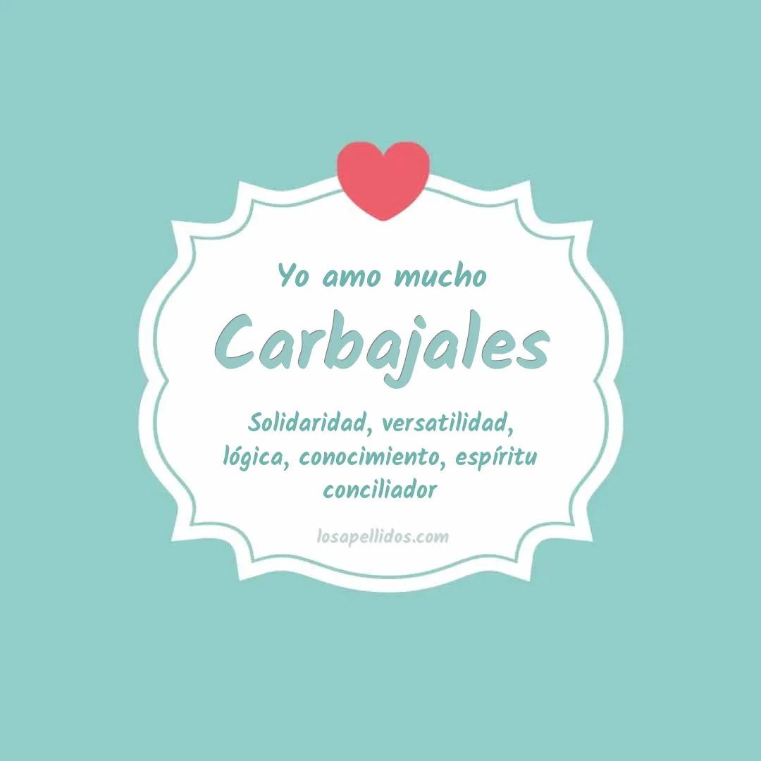 Yo amo mucho Carbajales