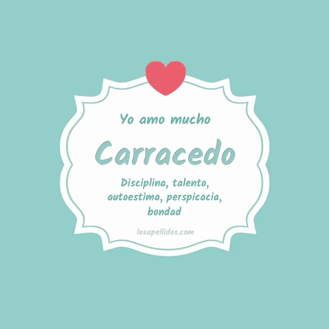 Yo amo mucho Carracedo