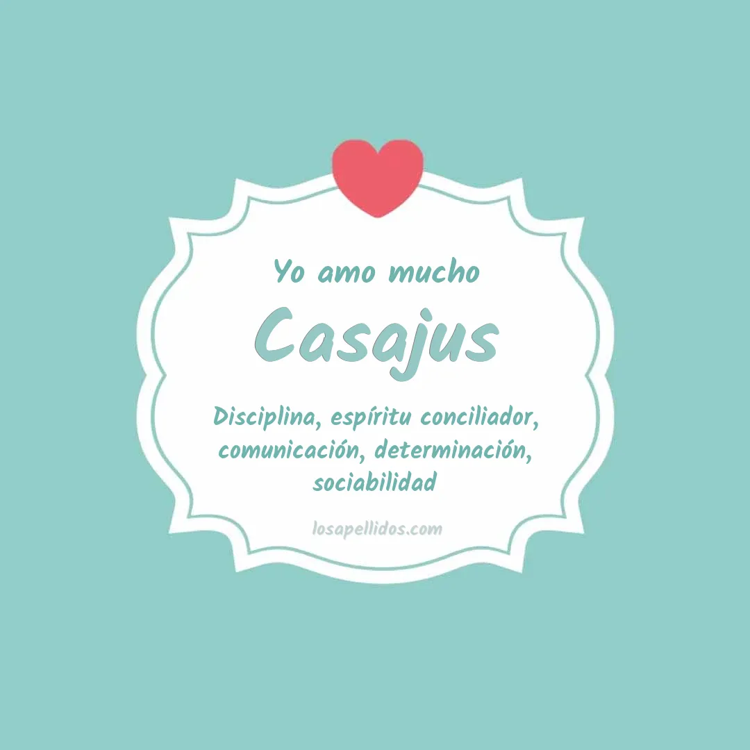 Yo amo mucho Casajus