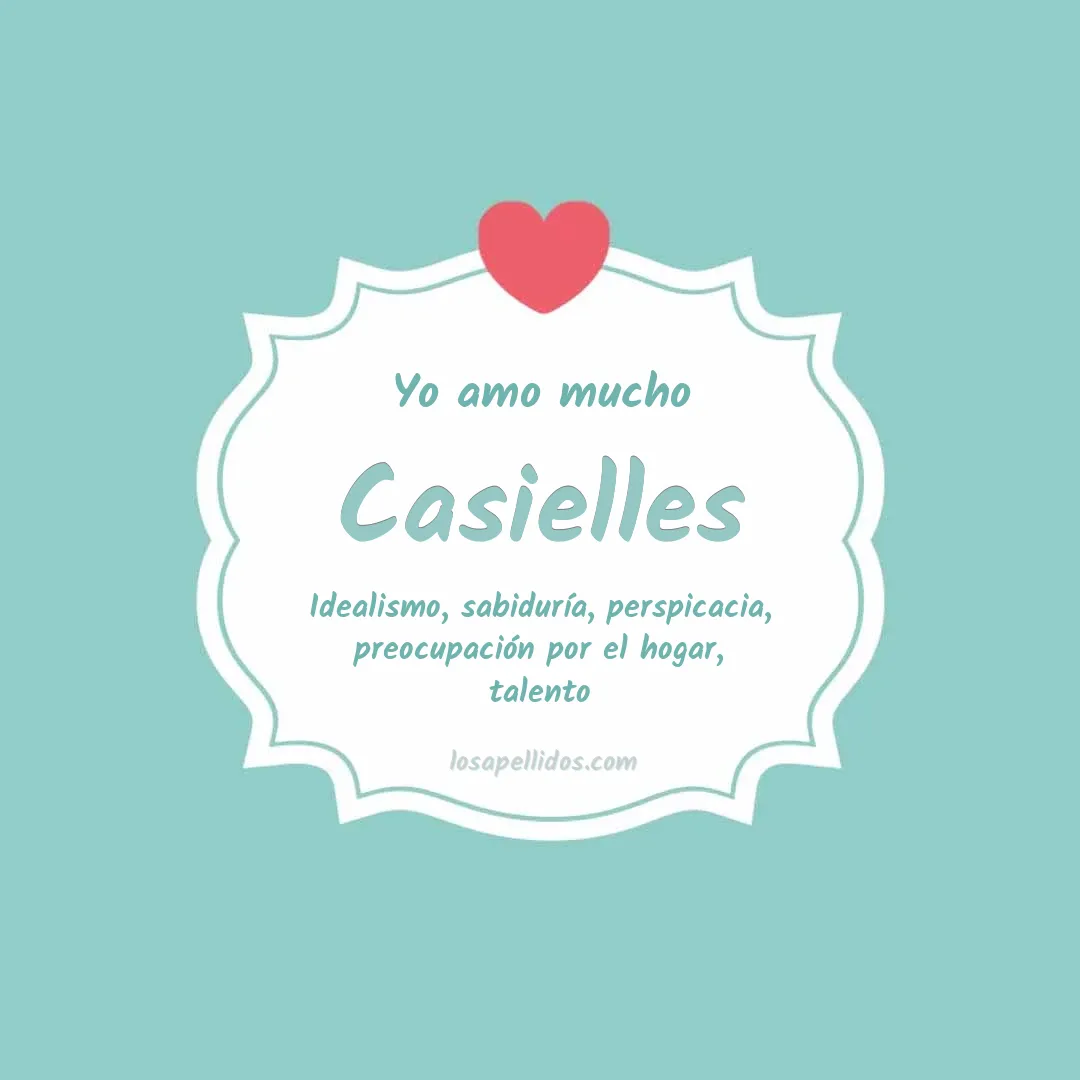Yo amo mucho Casielles