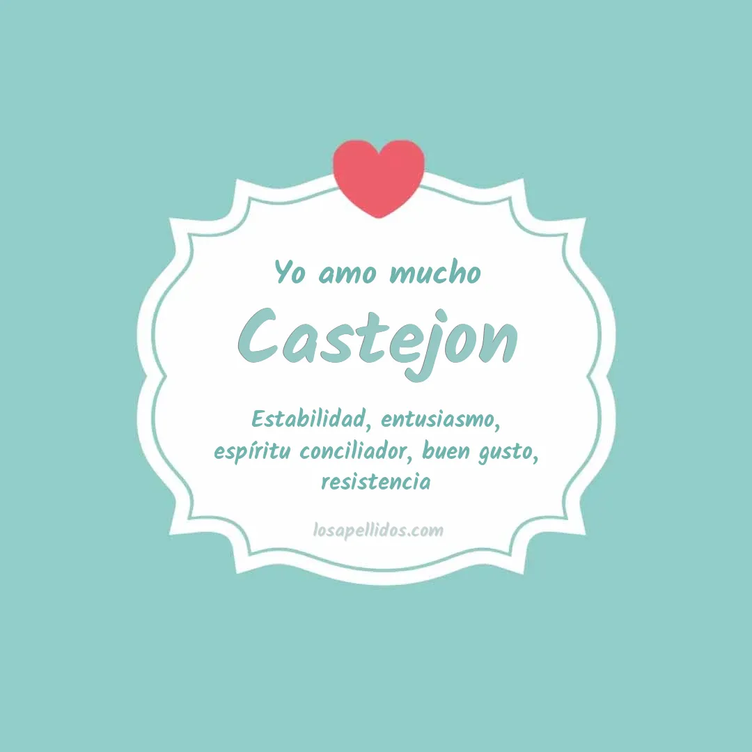 Yo amo mucho Castejon
