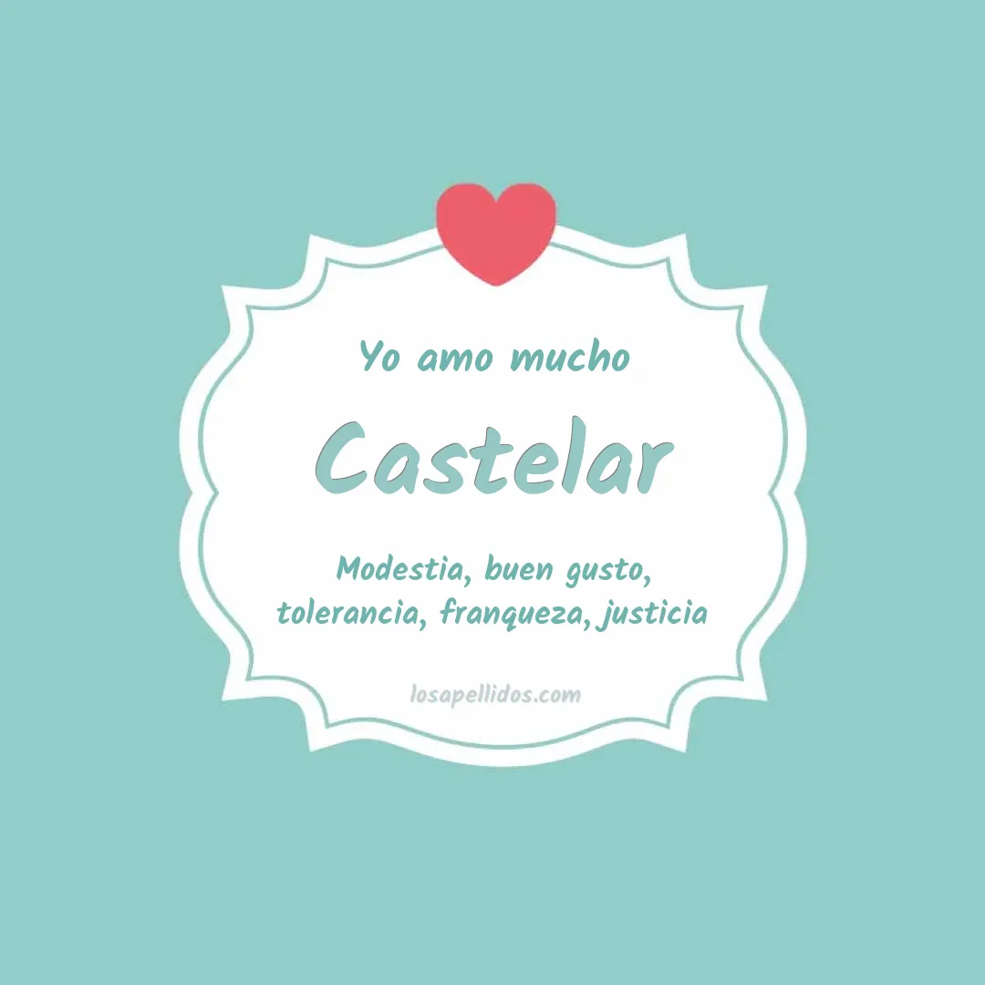 Yo amo mucho Castelar