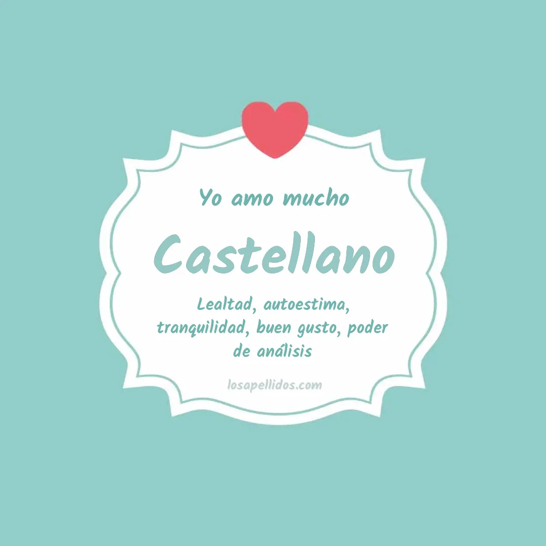 Yo amo mucho Castellano