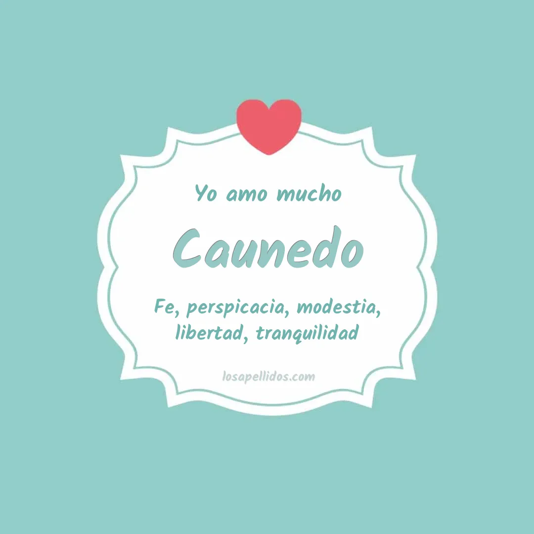 Yo amo mucho Caunedo