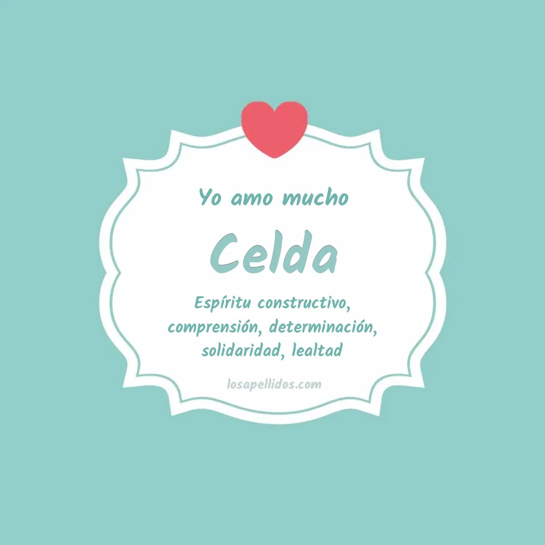 Yo amo mucho Celda