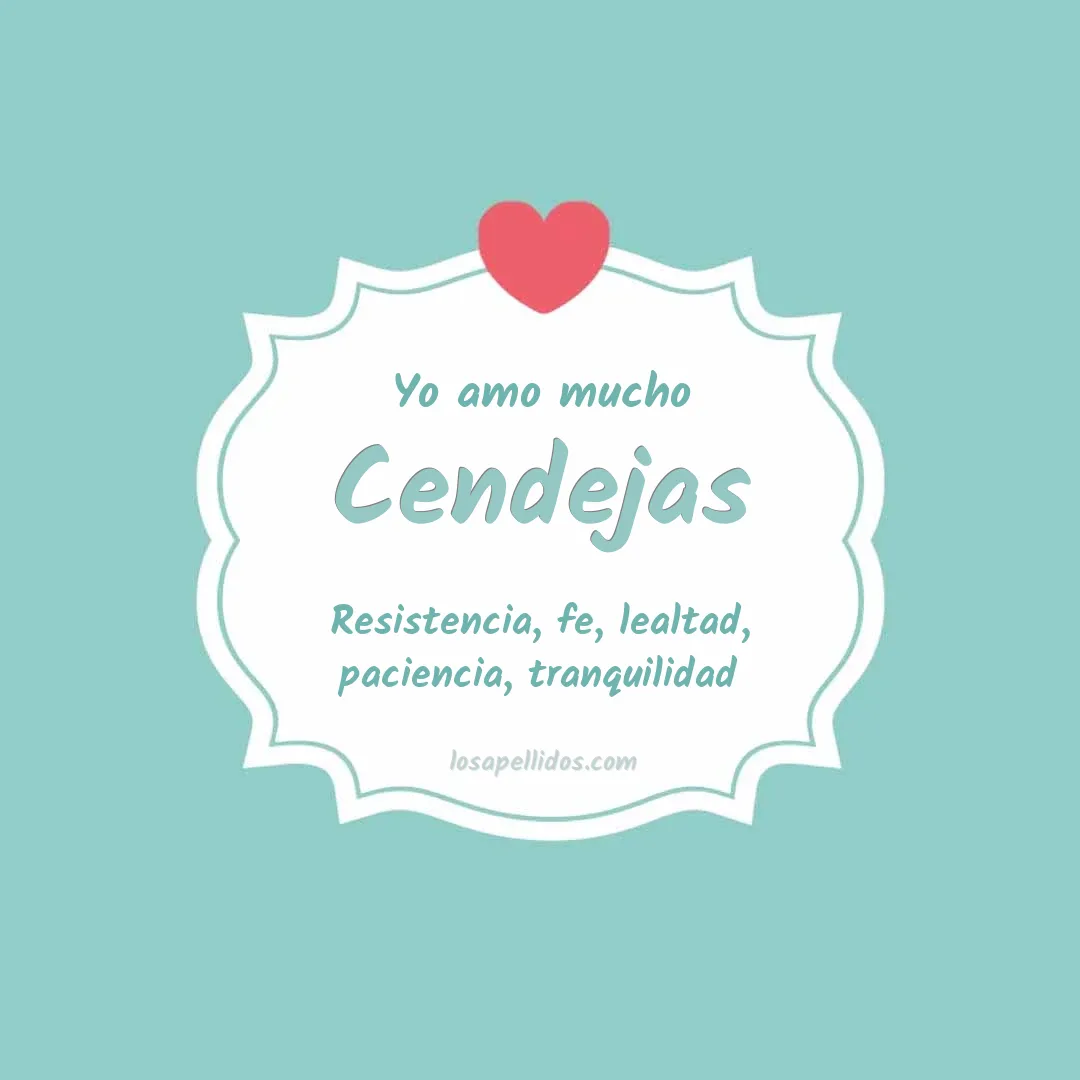 Yo amo mucho Cendejas