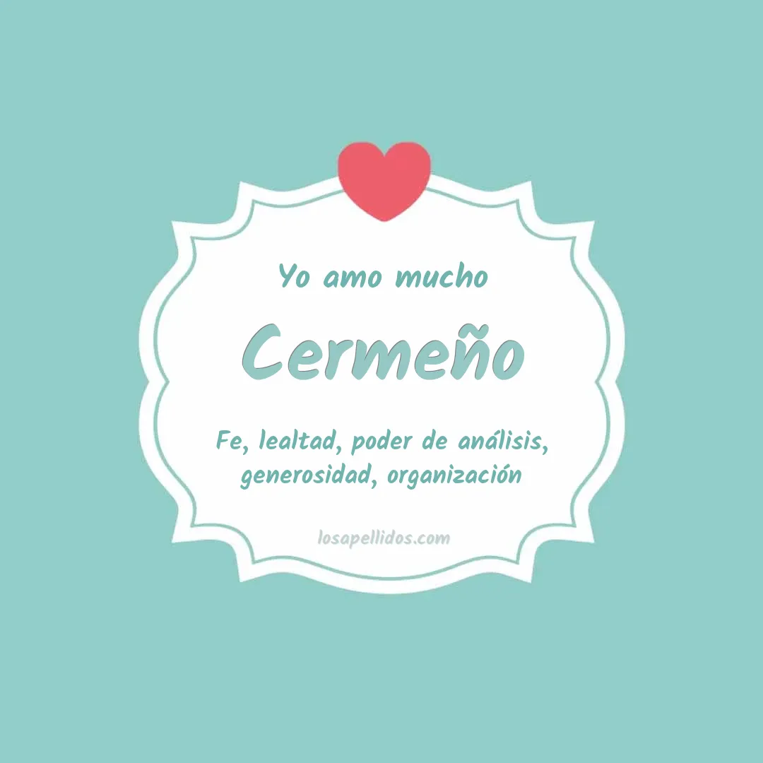 Yo amo mucho Cermeño