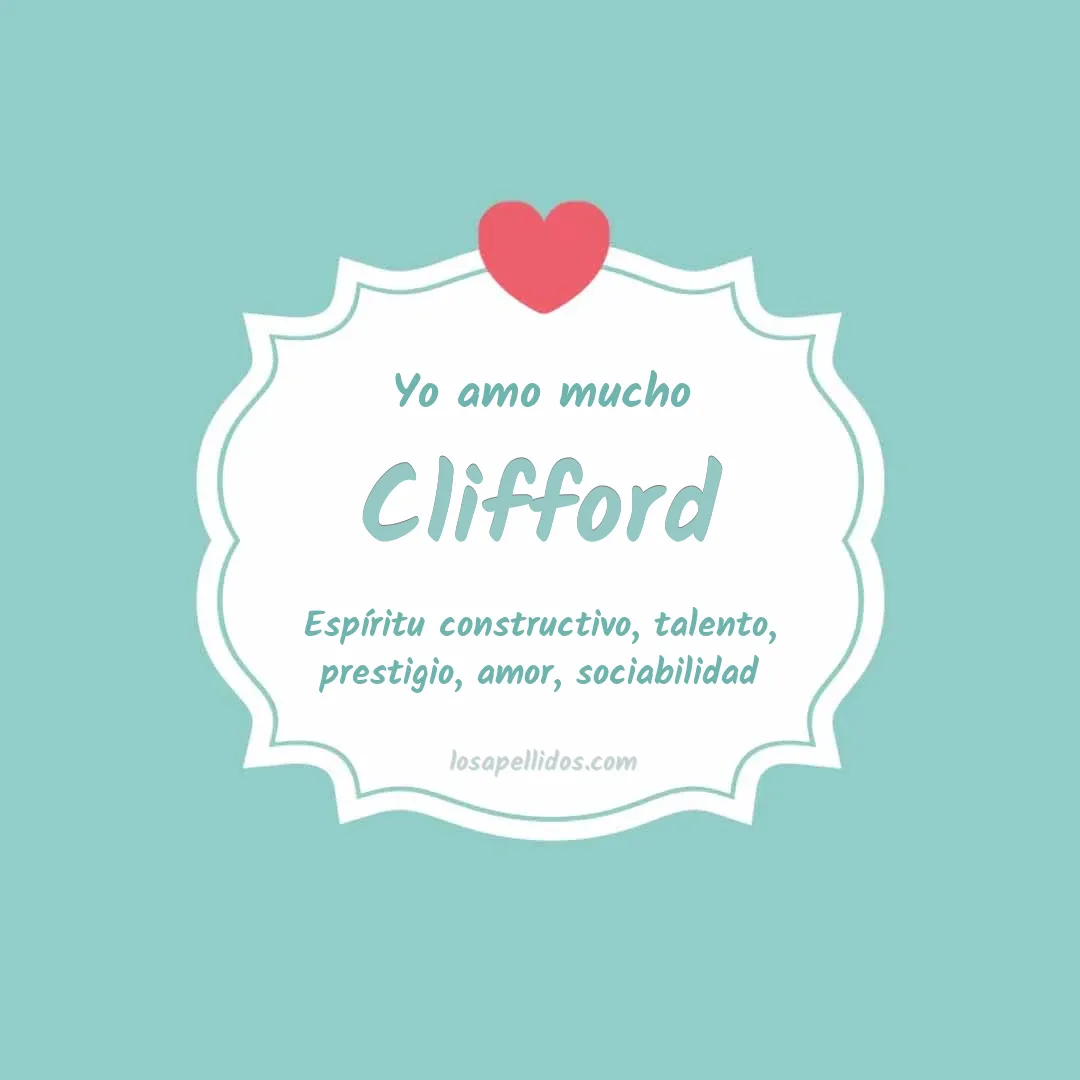 Yo amo mucho Clifford