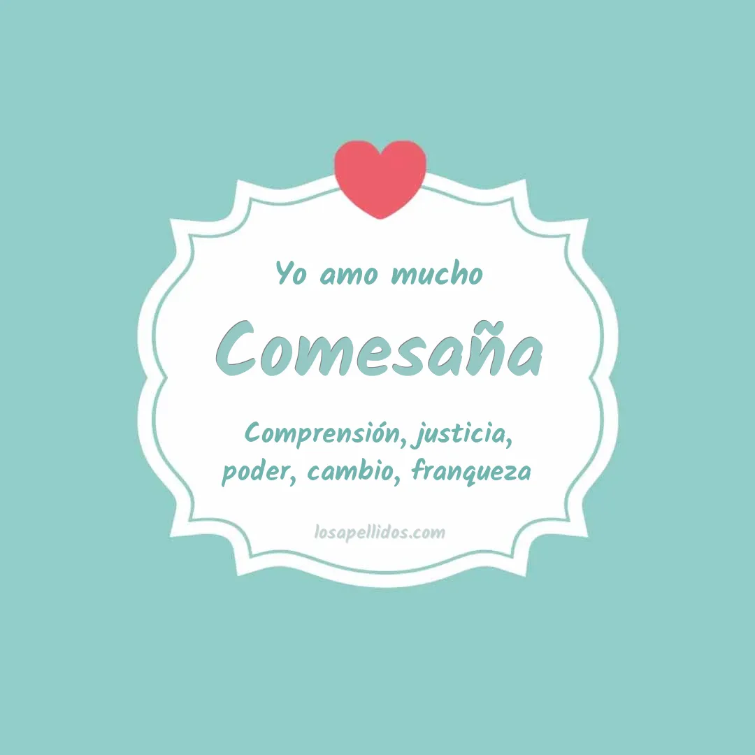 Yo amo mucho Comesaña