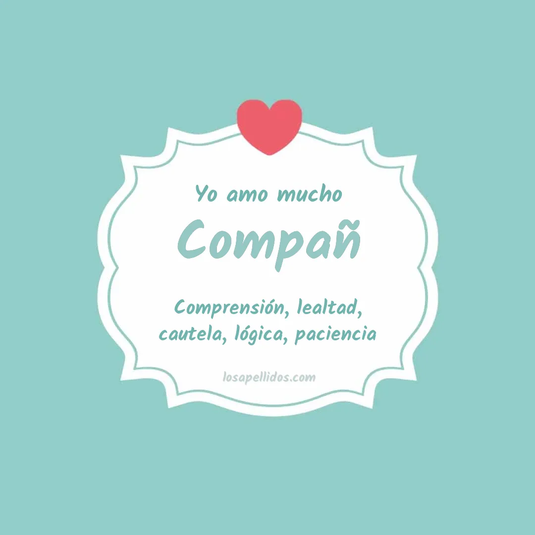 Yo amo mucho Compañ