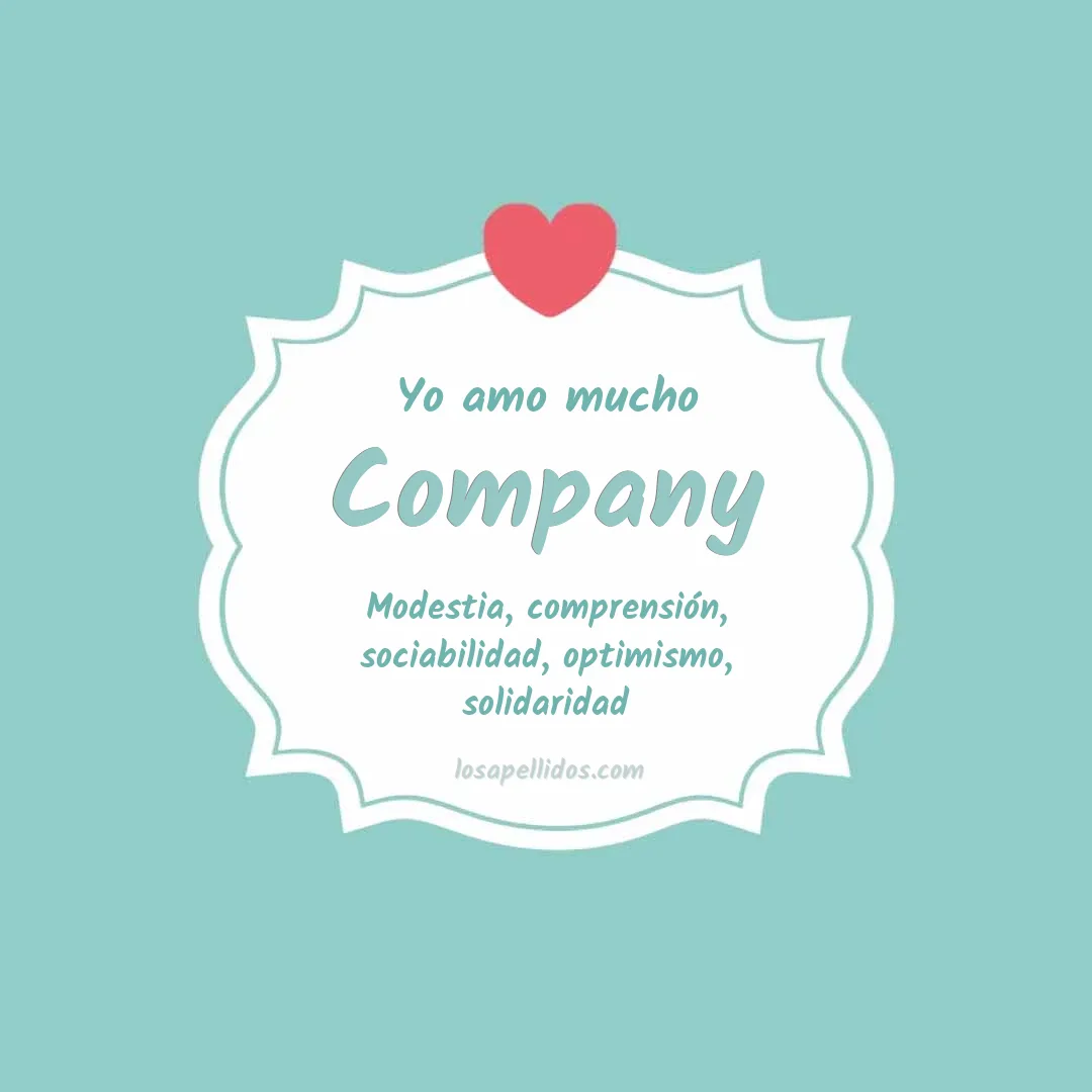 Yo amo mucho Company