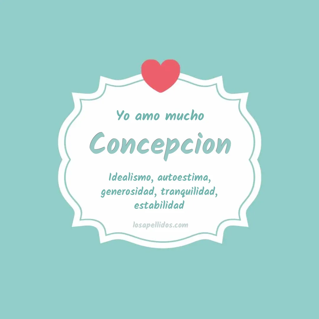 Yo amo mucho Concepcion