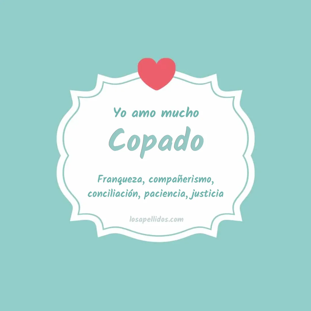 Yo amo mucho Copado