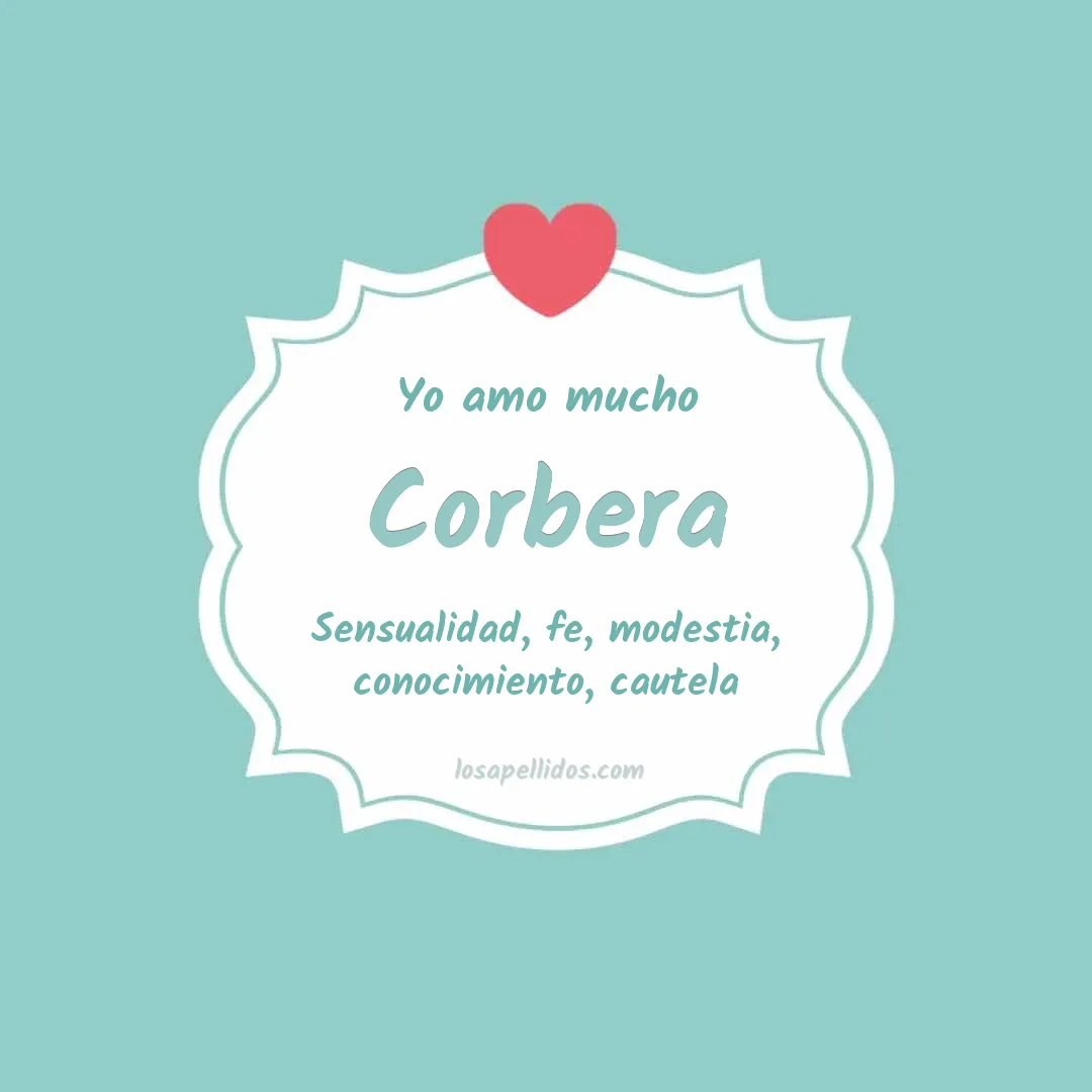 Yo amo mucho Corbera