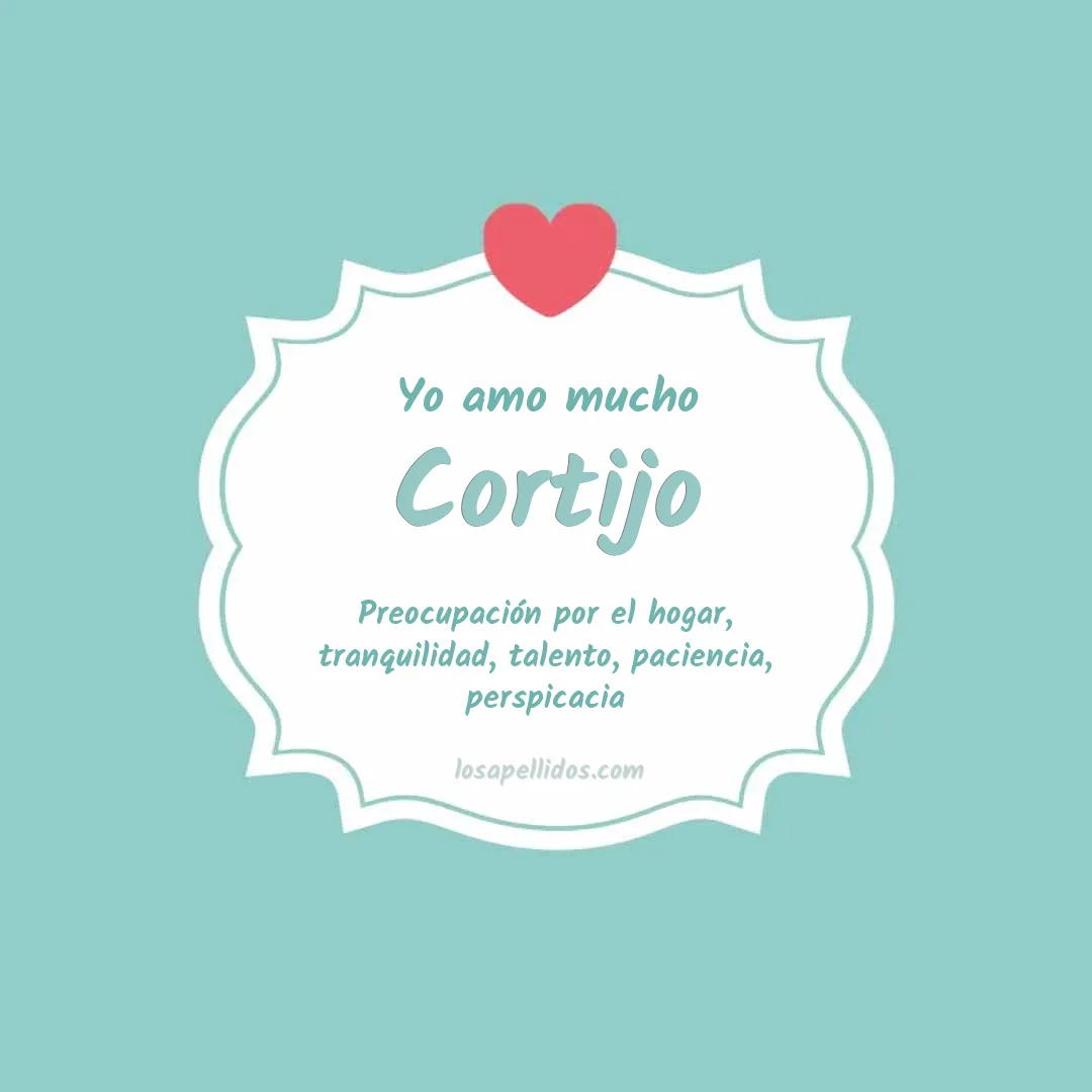 Yo amo mucho Cortijo
