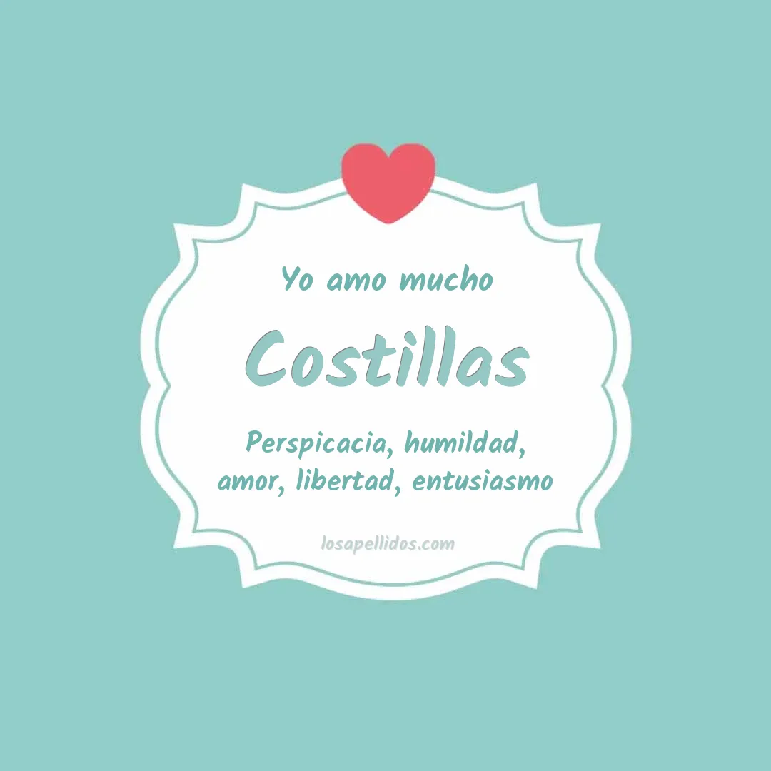 Yo amo mucho Costillas