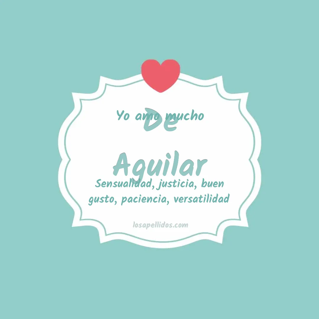 Yo amo mucho De aguilar
