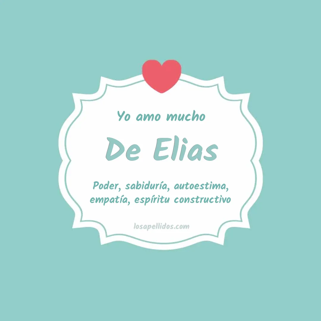 Yo amo mucho De elias