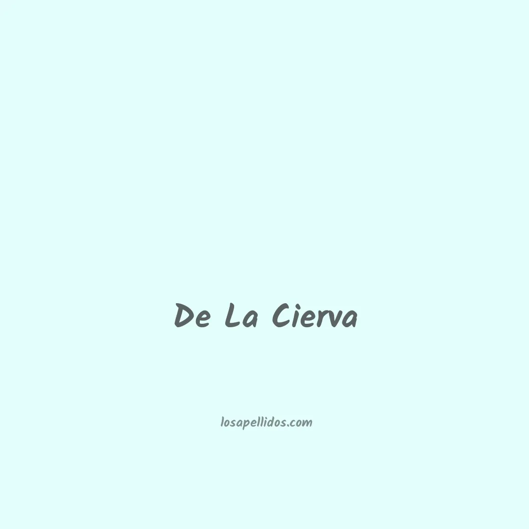 De la cierva en chino