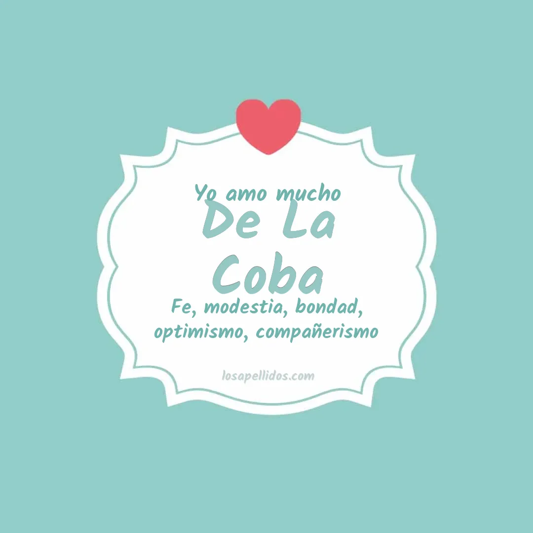 Yo amo mucho De la coba