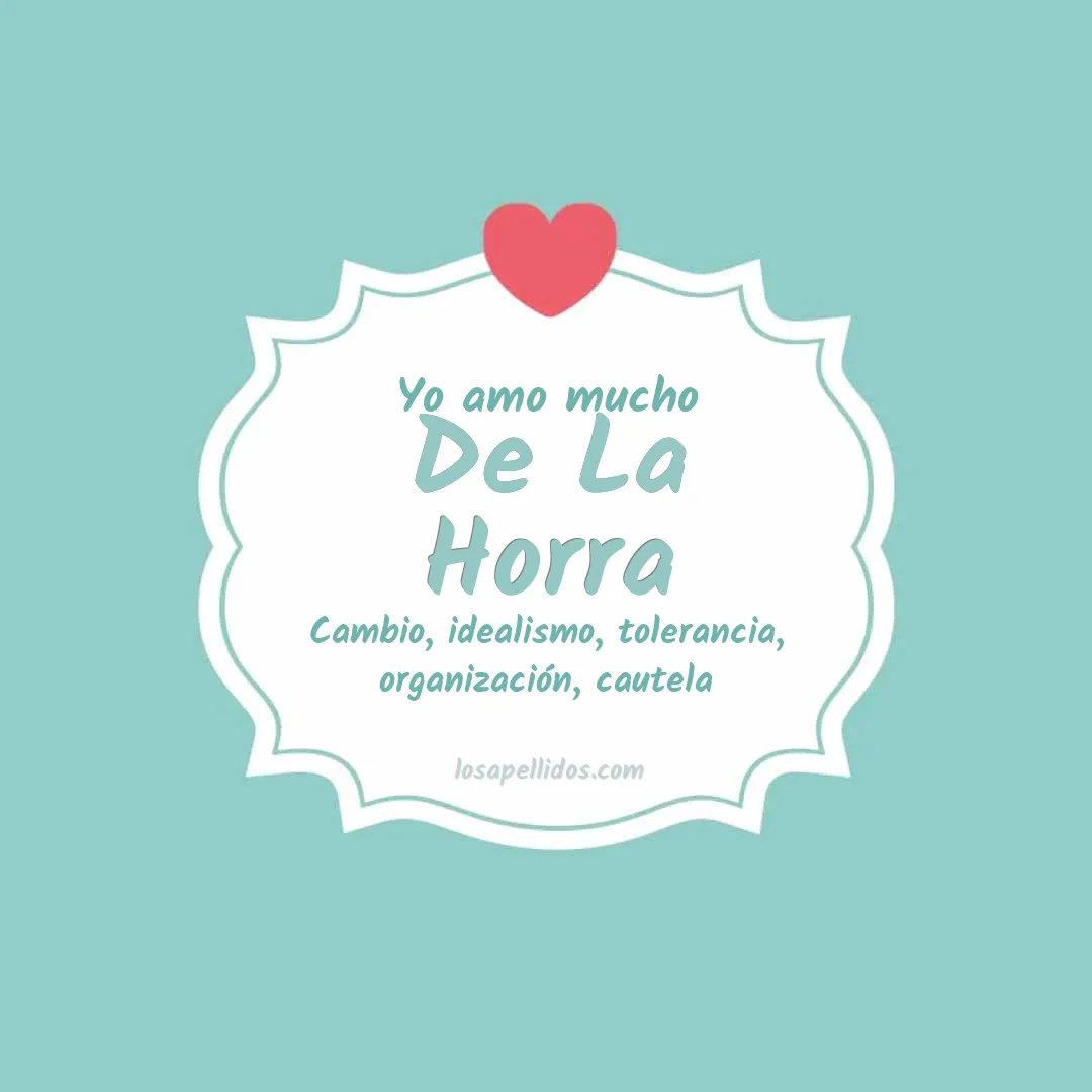 Yo amo mucho De la horra