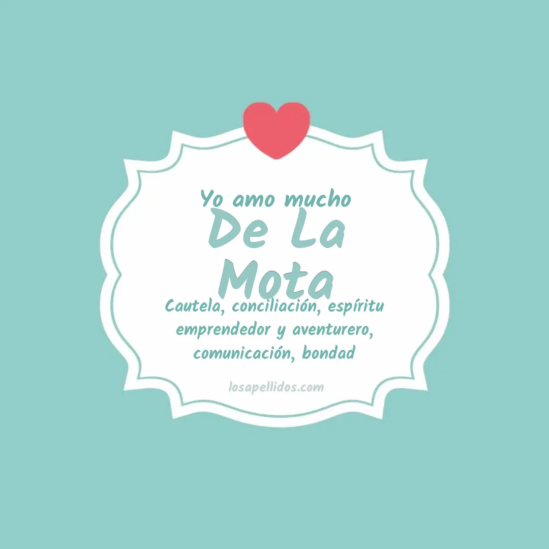 Yo amo mucho De la mota