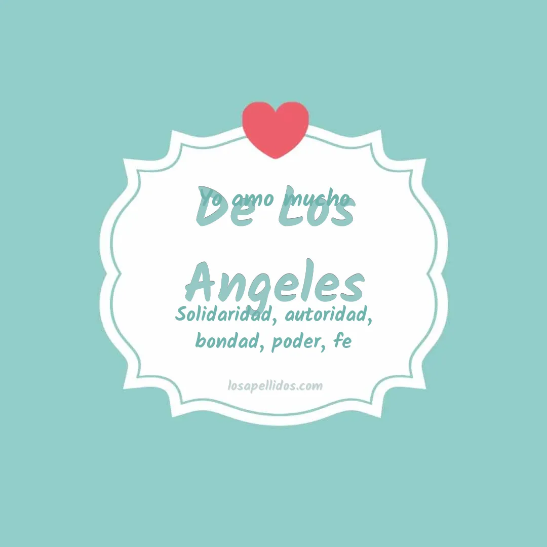 Yo amo mucho De los angeles